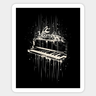 Piano Sticker